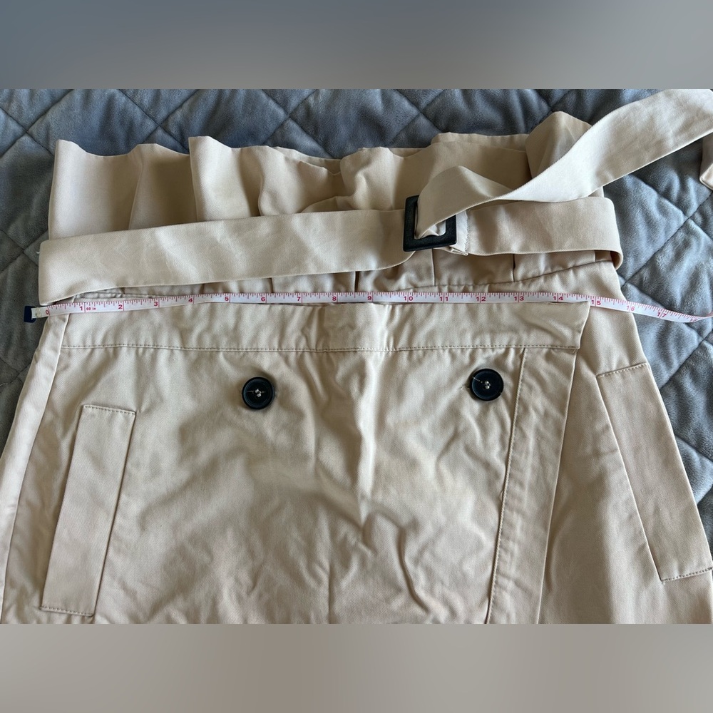 Zara beige and cream midi skirt - Picture 6 of 11